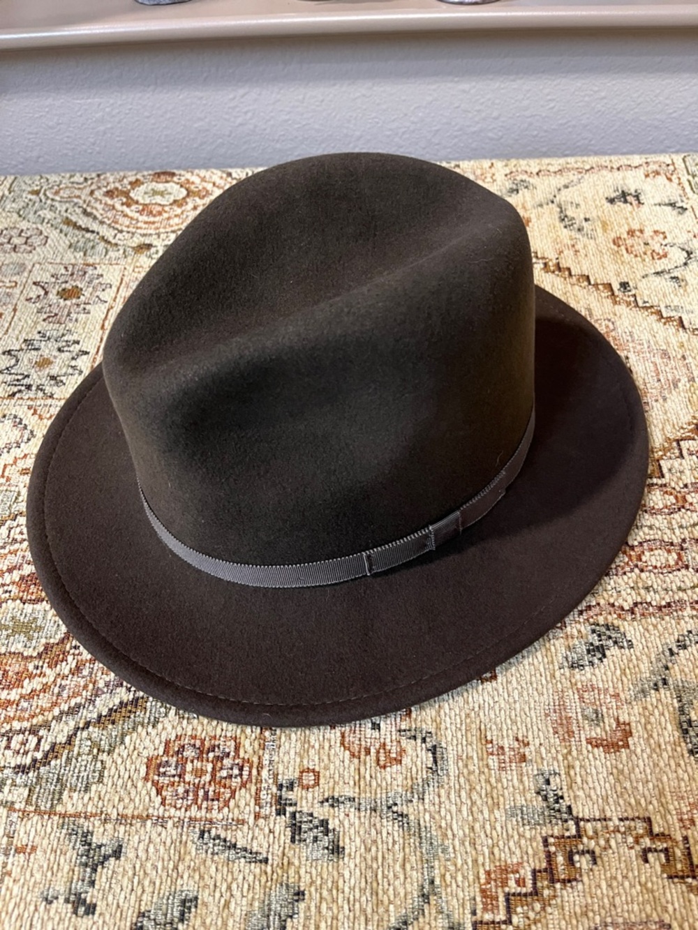 Country gentleman wool fedora hat size M